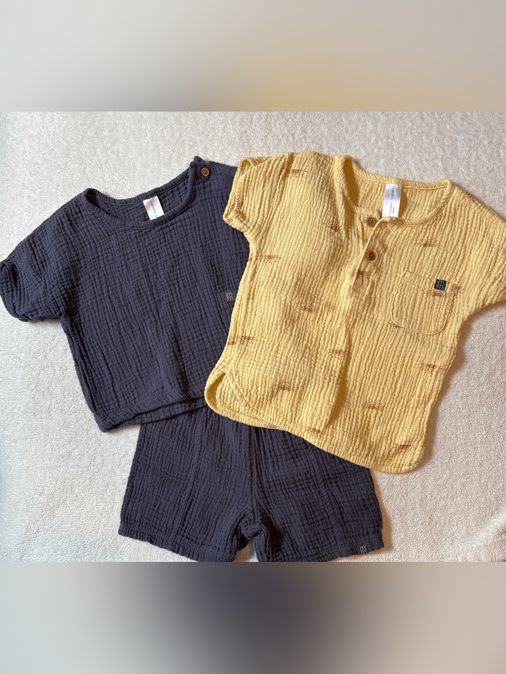 Cotton Gauze Lightweight Bundle, Sz 18 Months. Set + Shirt